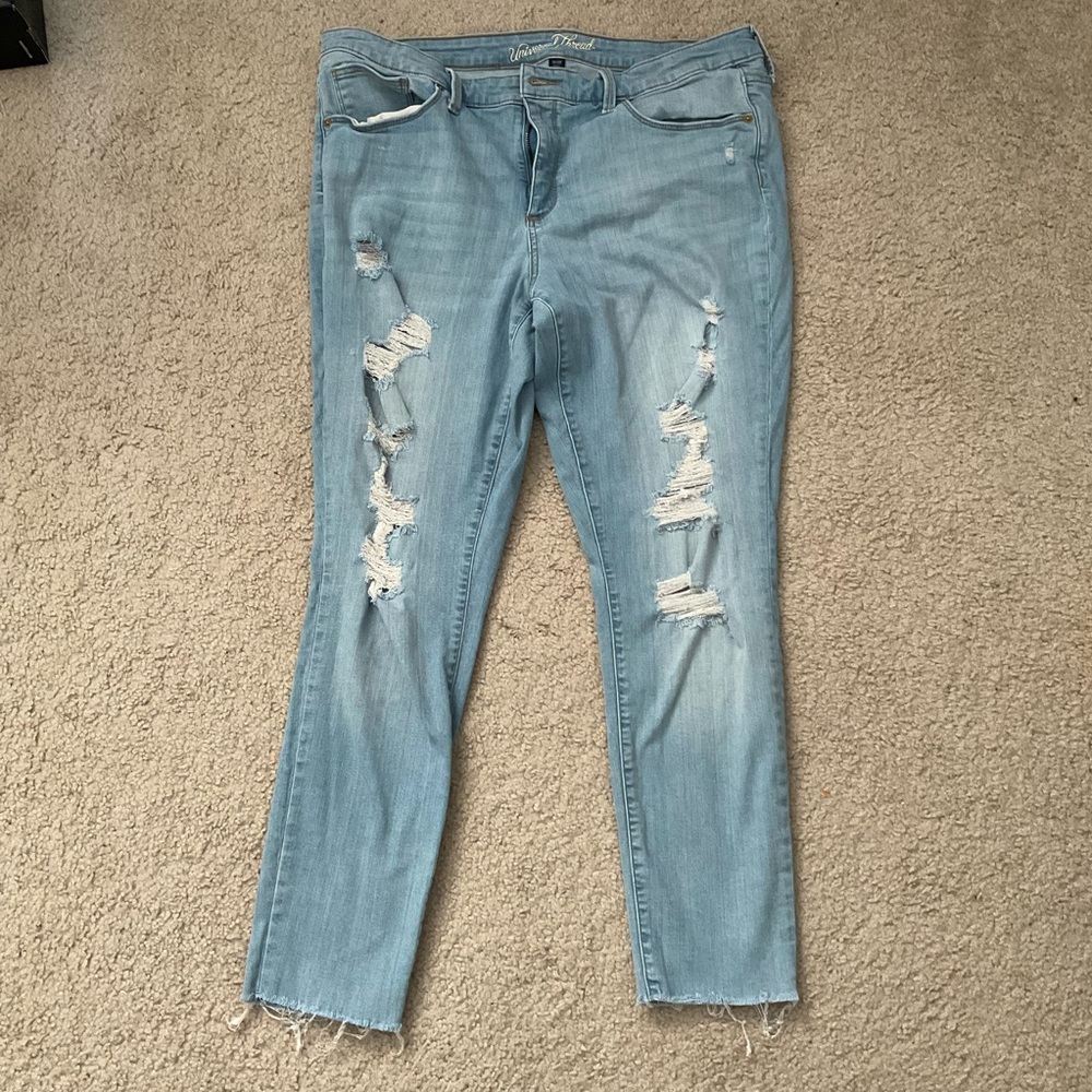 Universal Thread Mid Rise Skinny Jeans, Size 16